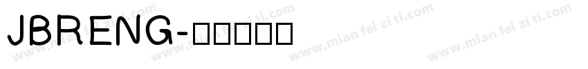 JBRENG字体转换