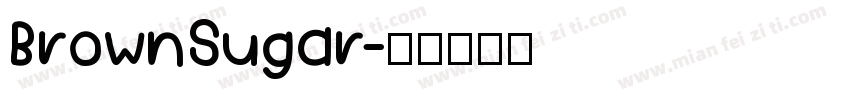 BrownSugar字体转换