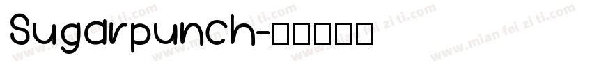 Sugarpunch字体转换