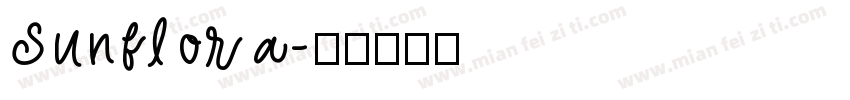 Sunflora字体转换