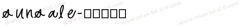 sunsale字体转换