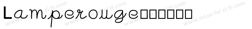 Lamperouge字体转换