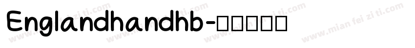 Englandhandhb字体转换