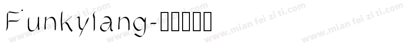Funkylang字体转换
