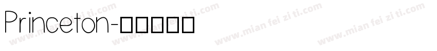Princeton字体转换