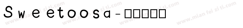 Sweetoosa字体转换