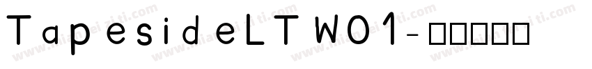 TapesideLTW01字体转换