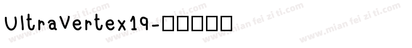 UltraVertex19字体转换
