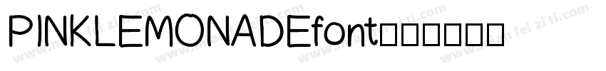 PINKLEMONADEfont字体转换