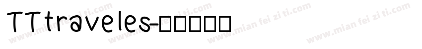 TTtraveles字体转换