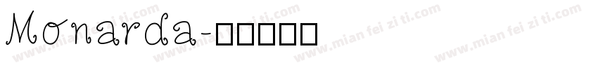 Monarda字体转换