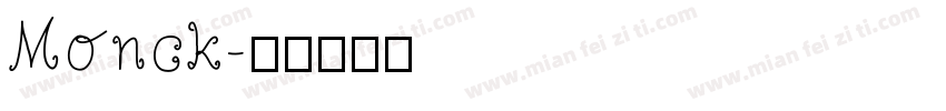 Monck字体转换