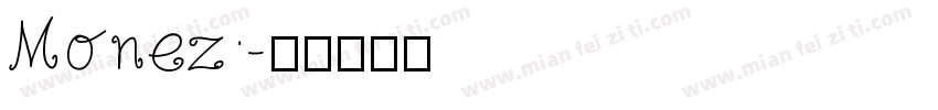 Monez字体转换