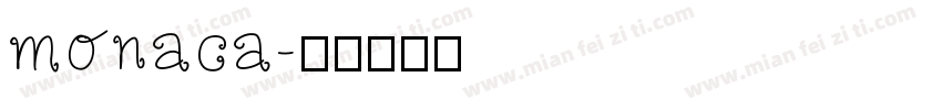 monaca字体转换