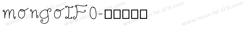 mongoIF0字体转换