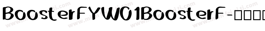 BoosterFYW01BoosterF字体转换