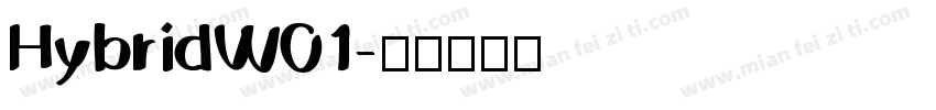 HybridW01字体转换
