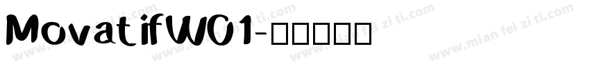 MovatifW01字体转换