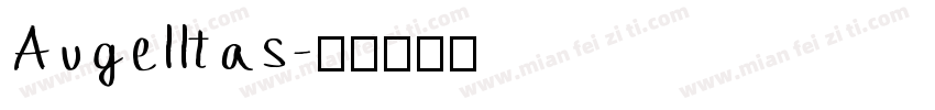 Augelltas字体转换