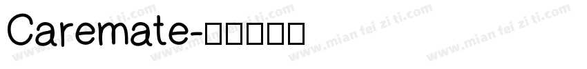 Caremate字体转换