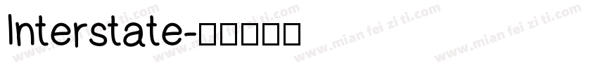 lnterstate字体转换