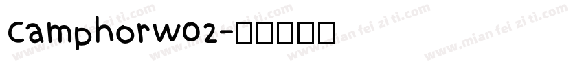 CamphorW02字体转换