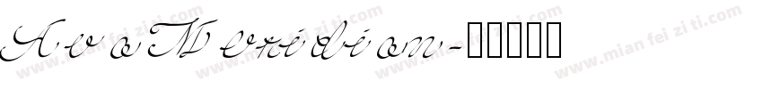 AvaMeridian字体转换