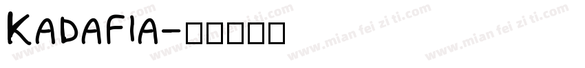 Kadafia字体转换