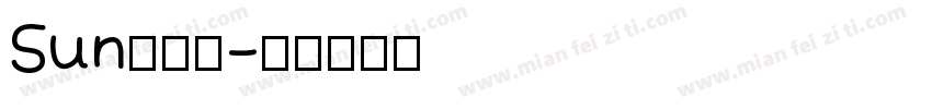 Sun心病狂字体转换