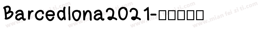 Barcedlona2021字体转换