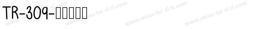 TR-309字体转换