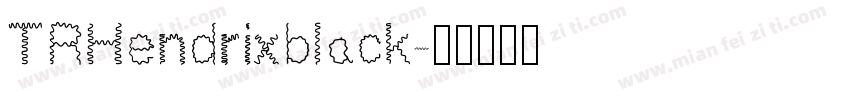 TRHendrixblack字体转换