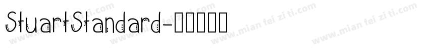 StuartStandard字体转换