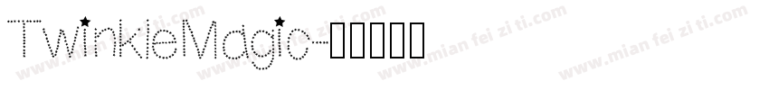 TwinkleMagic字体转换