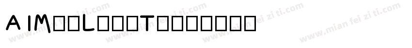AIMeiLingTi字体转换