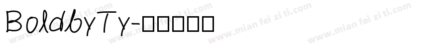 BoldbyTy字体转换