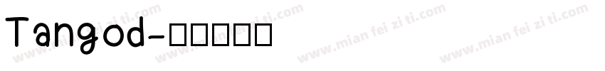 Tangod字体转换