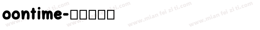 oontime字体转换