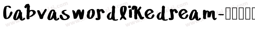 Cabvaswordlikedream字体转换