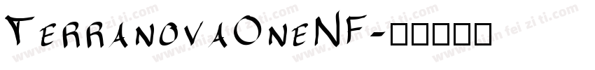 TerranovaOneNF字体转换
