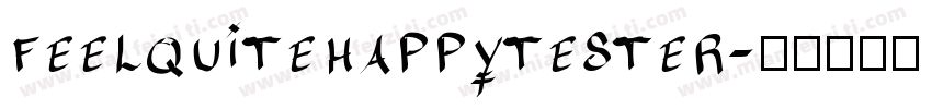 feelquitehappytester字体转换