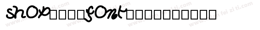 shop3000font条码字体字体转换