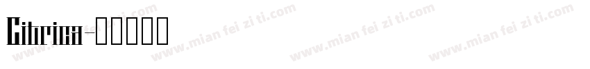 Citrica字体转换