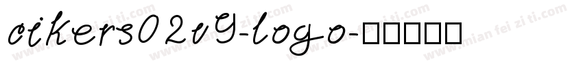 cikers02v9-logo字体转换