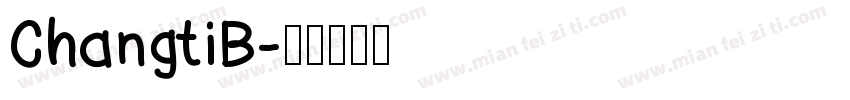 ChangtiB字体转换