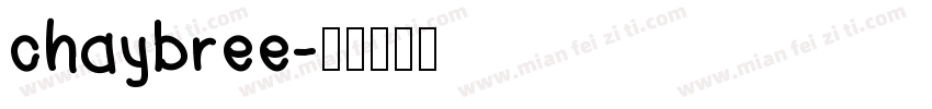 chaybree字体转换