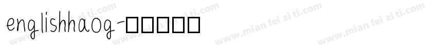 englishhaog字体转换