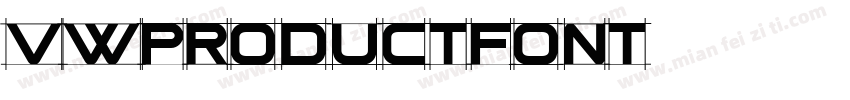 VWProductFont字体转换