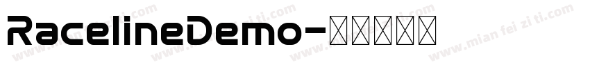 RacelineDemo字体转换