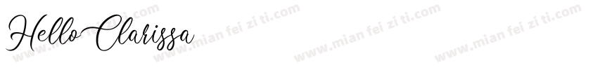 HelloClarissa字体转换
